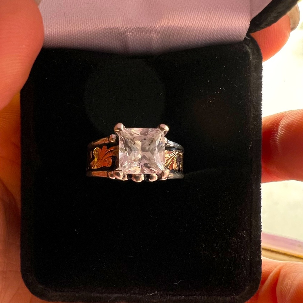 Western style wedding ring